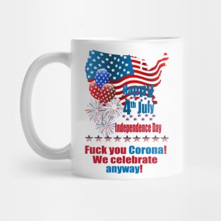 Independence Day Corona Mug